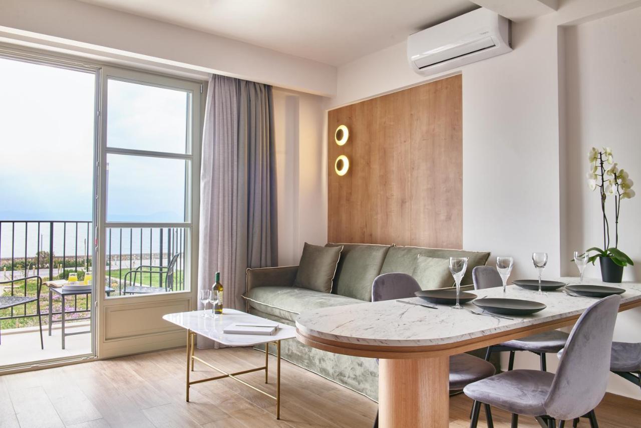 Porta Squero Premium Suites Rethymno  Bagian luar foto
