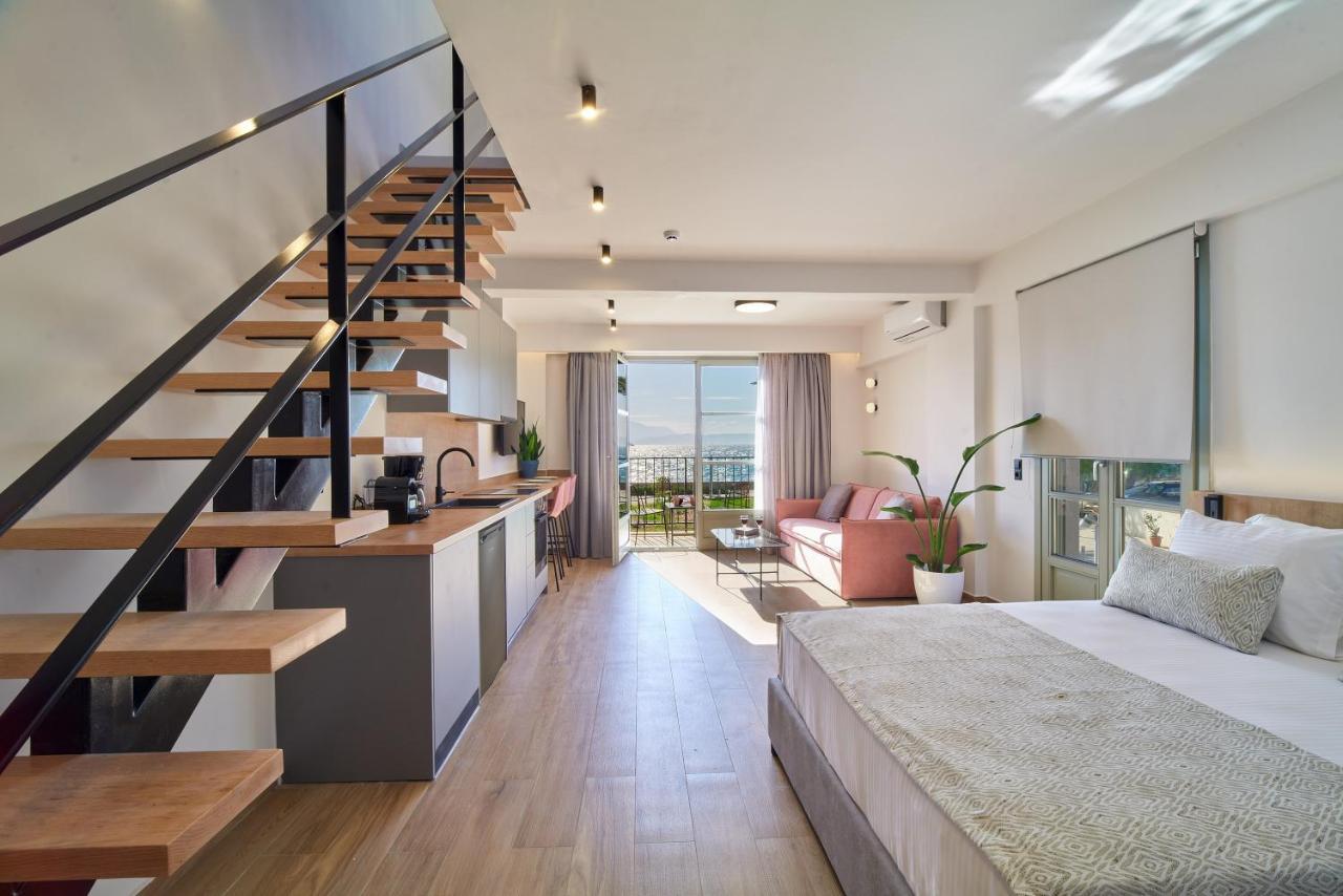 Porta Squero Premium Suites Rethymno  Bagian luar foto
